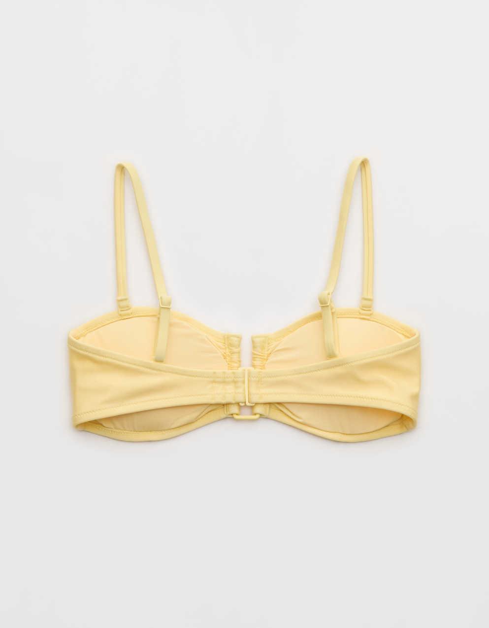 Aerie Shine Bandeau Bikini Top