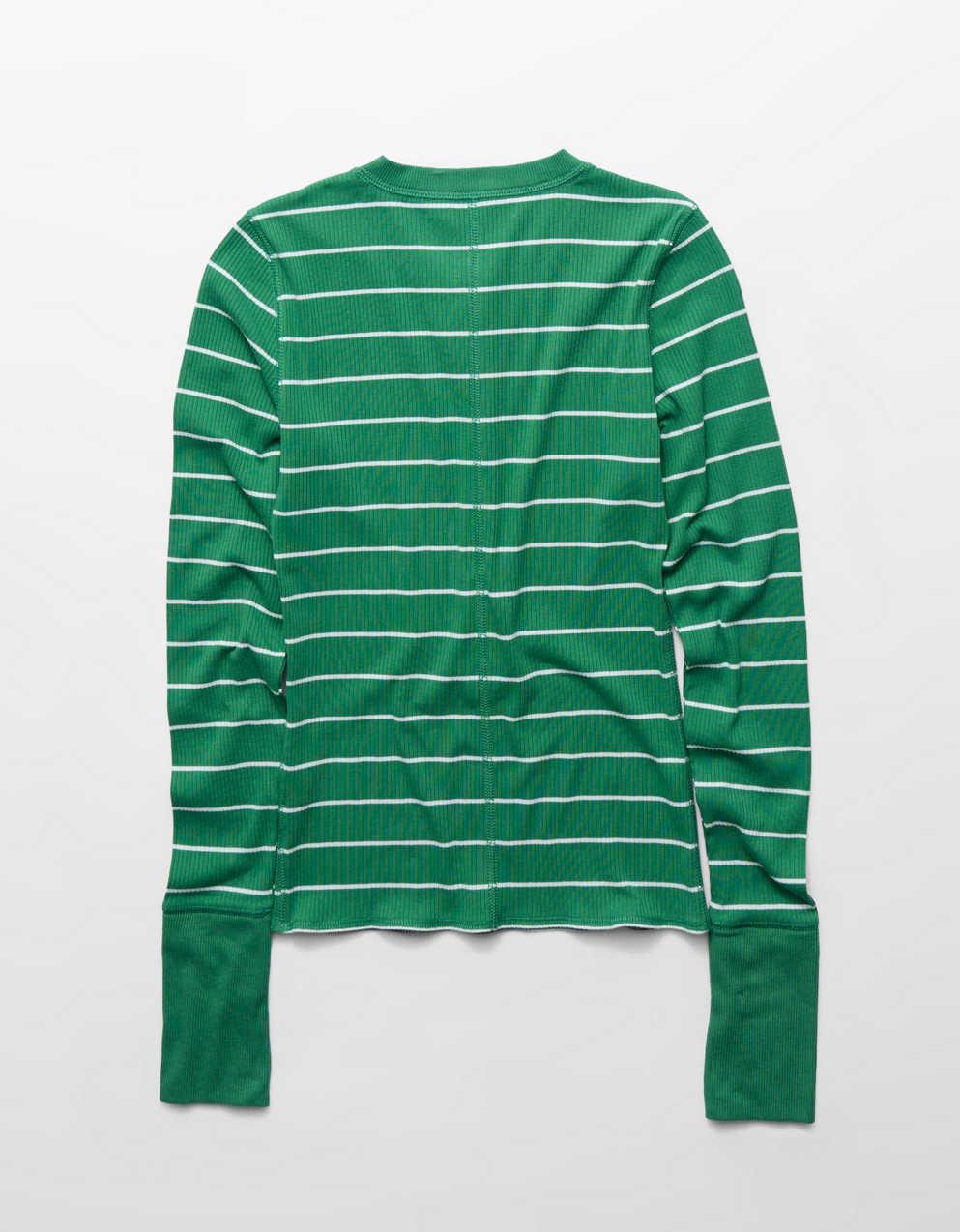 AE Long-Sleeve Henley T-Shirt