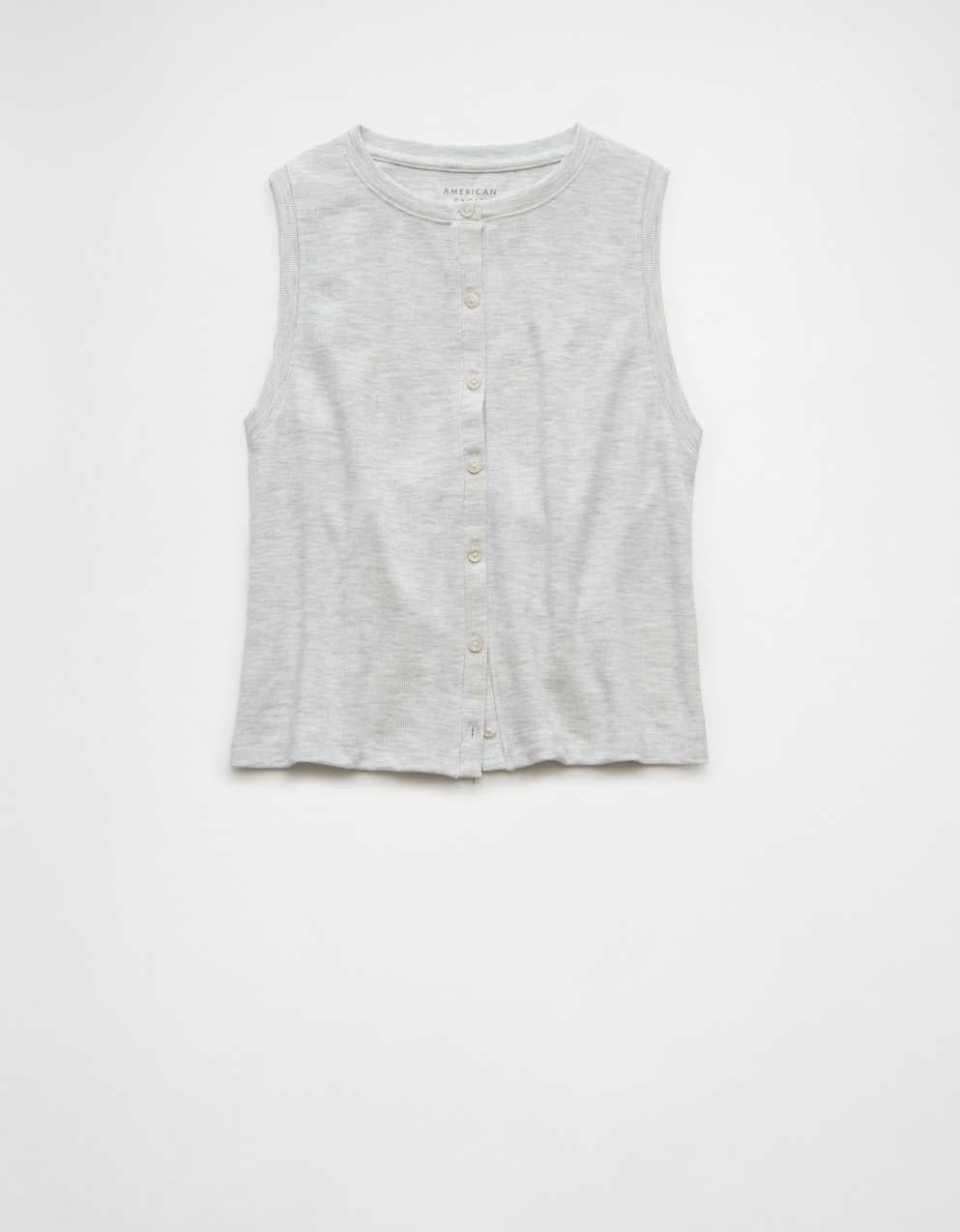 AE Button-Up Tank Top