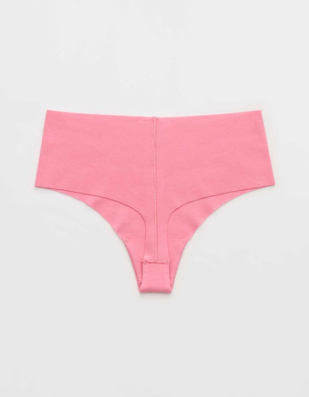 Superchill No Show Cotton Mid Rise Thong Underwear