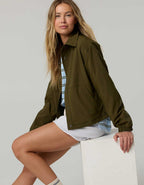 OFFLINE By Aerie Nice Moves Button Up