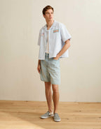 AE Pride Relaxed Fit Oxford Camp Collar Button-Up Shirt