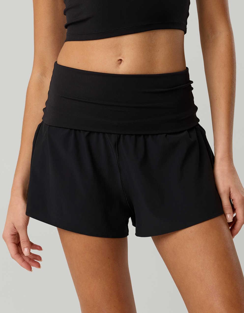 Offline 바이 Aerie Real Me 폴드오버 플로피 쇼트
