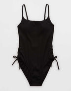 Aerie 립 스쿱 원피스 수영복
