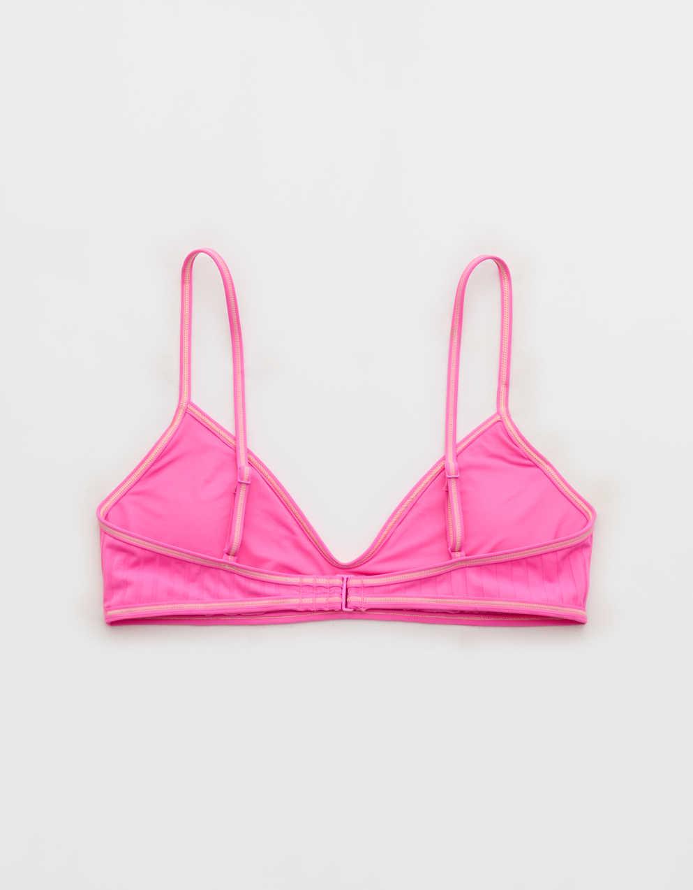 Aerie 스키니 스트랩 보브 립 비키니 탑