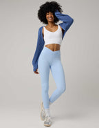 OFFLINE By Aerie Real Me 하이웨이스트 크로스오버 레깅스