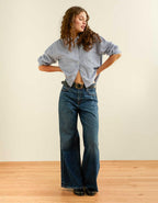 AE Cropped Button Up Shirt