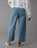 AE Dreamy Drape Strigid Barrel Jean
