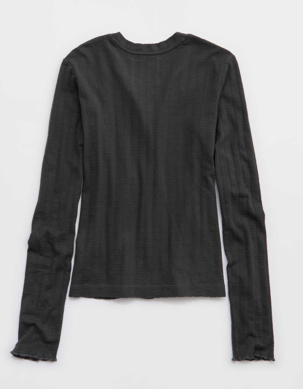 Aerie Pointelle Cardi T-Shirt