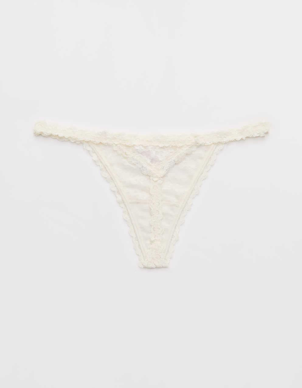 빈티지 레이스 스트링 썬그 속옷 뽐내기