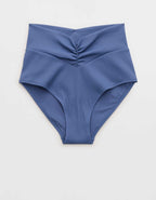 Aerie 루즈 하이 웨이스트 풀 커버 비키니 하의