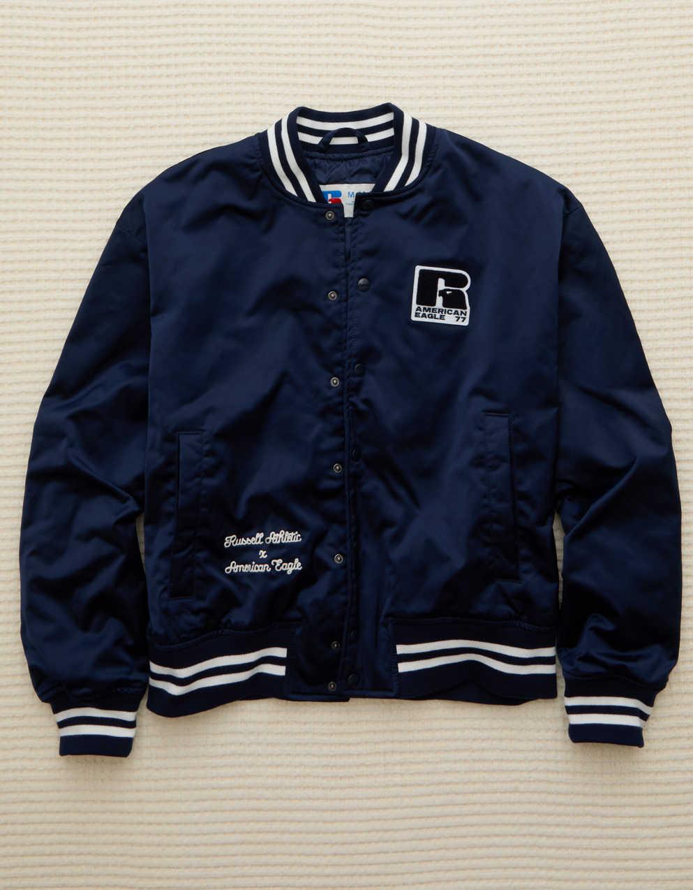AE x 러셀 애슬레틱 바서티 재킷