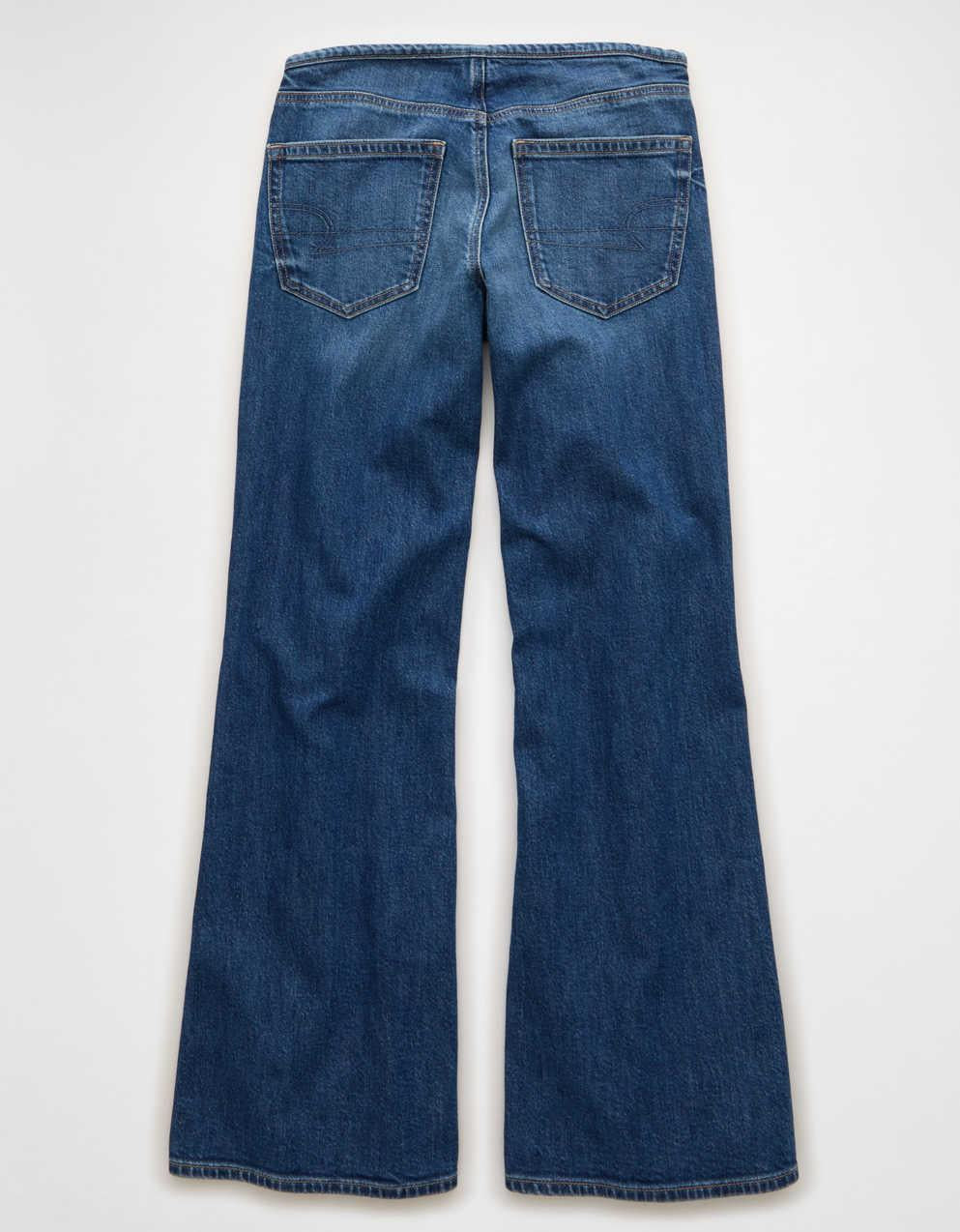 AE Super Low-Rise Baggy Flare Jean
