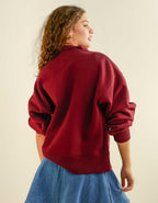 AE Everyday Luxe Half-Zip Sweatshirt