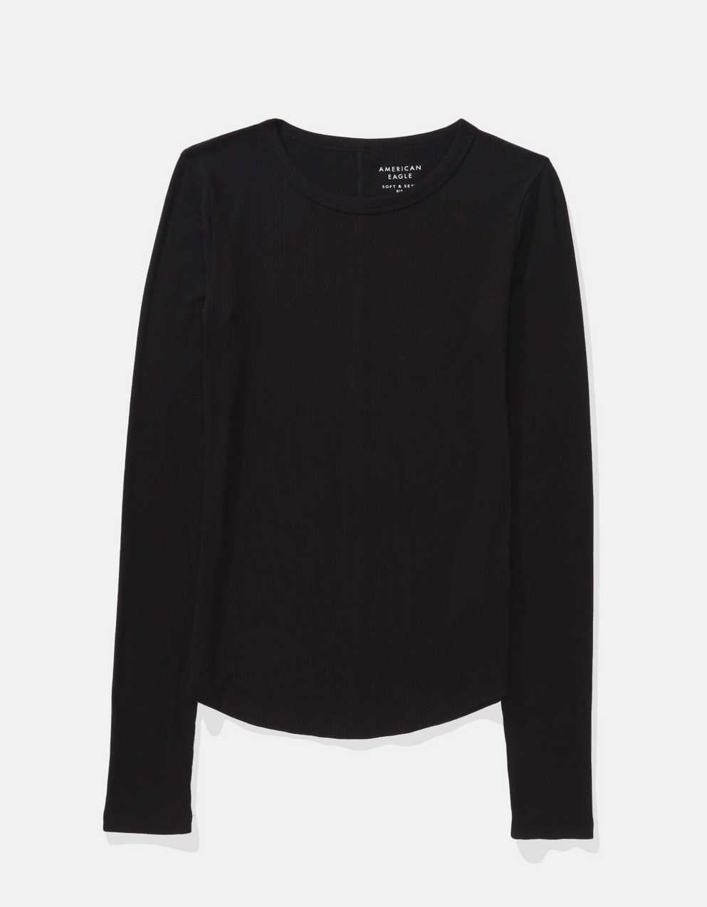 AE 소프트 & 섹시 롱 슬리브 티셔츠