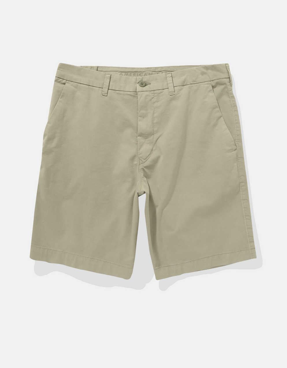 AE 9" Flex Khaki Short