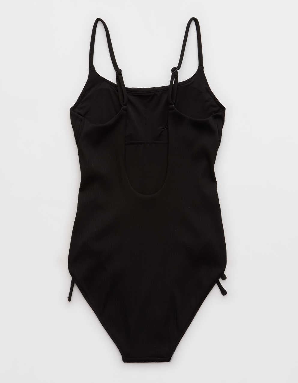 Aerie 립 스쿱 원피스 수영복
