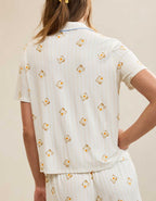 OVERSLEPT by Aerie Real Soft® Short Sleeve Pajama Shirt