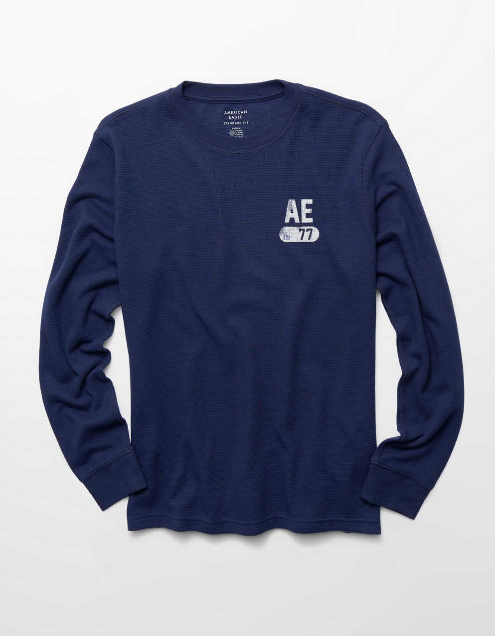 AE 롱 슬리브 써멀 티셔츠