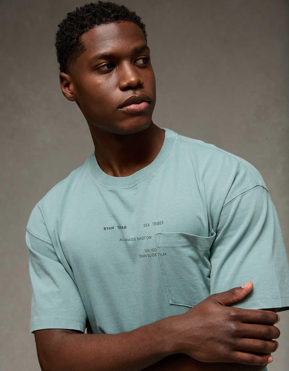 AE x Ryan Tatar 박시 핏 그래픽 티셔츠