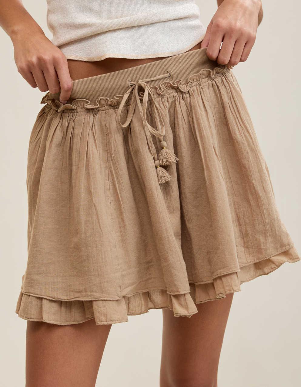 Aerie Gauze Mini Skirt
