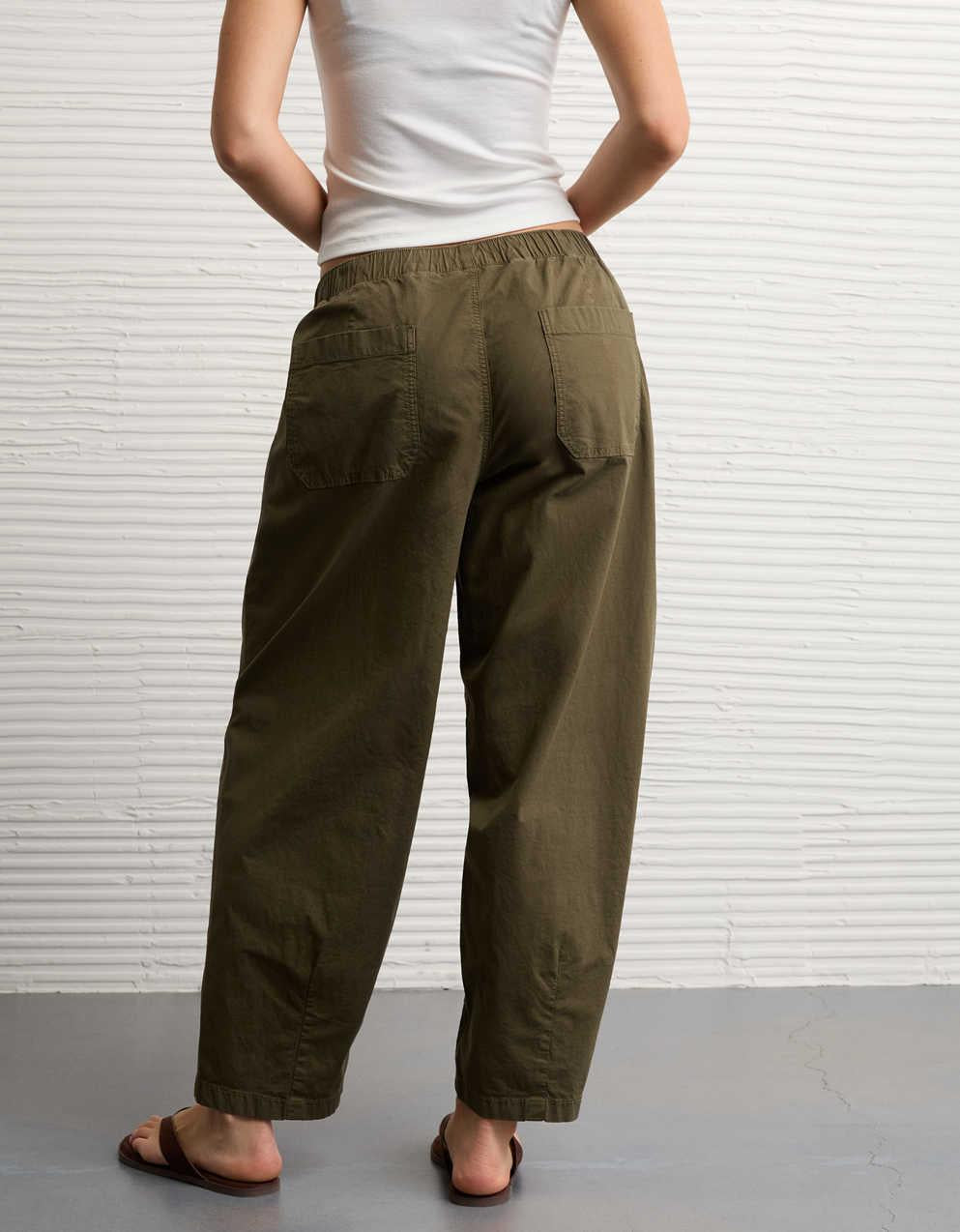 AE Low-Rise Pull-On Barrel Pant