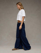 AE Dreamy Drape Baggy A-Line Fit Jean