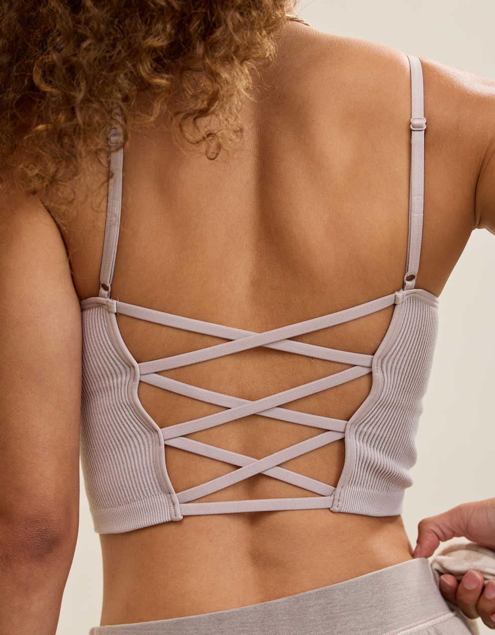 Superchill Seamless Rib Padded Bra Top