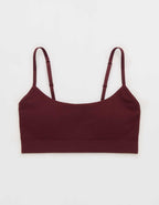 Superchill Seamless Rib Padded Scoop Bralette