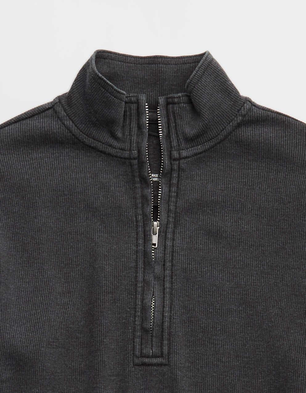 Aerie Long Sleeve Quarter Zip T-Shirt