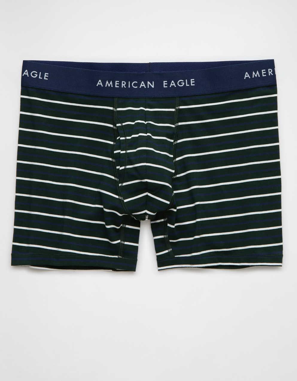 AEO 남성 스트라이프 4.5" 클래식 복서 브리프