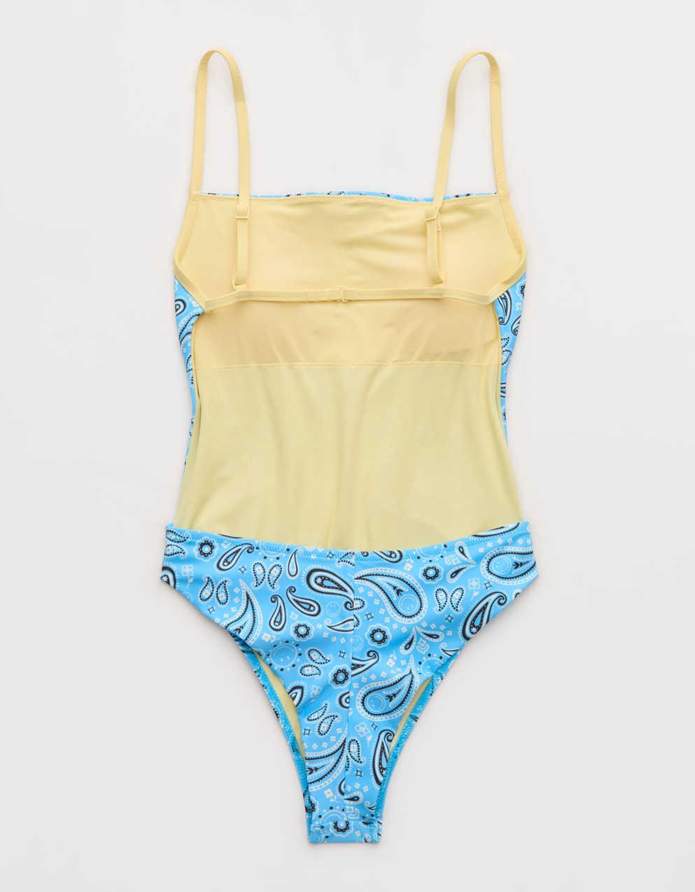Aerie | 스마일리® 해피 치크 원피스 수영복