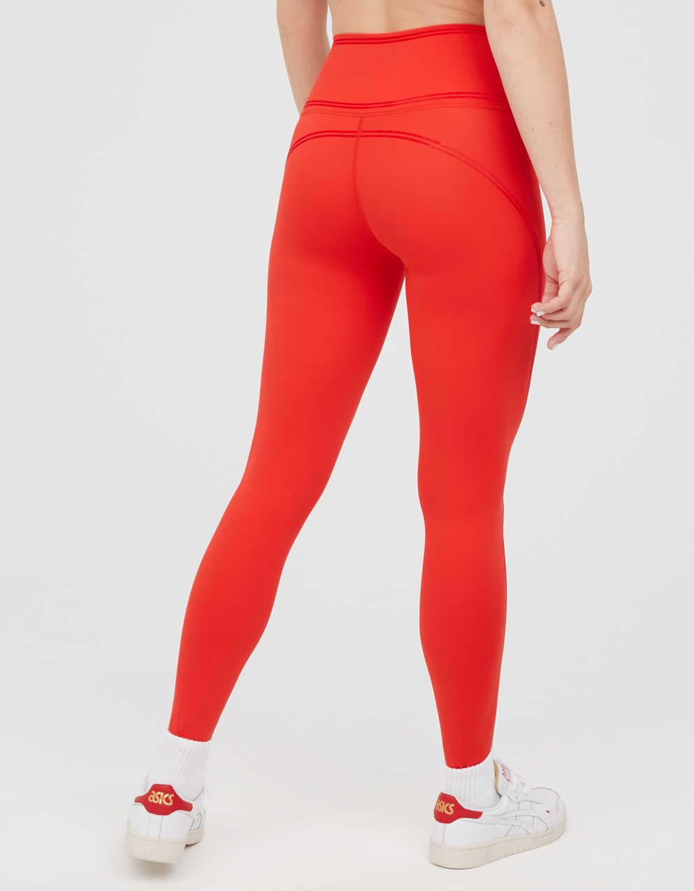 OFFLINE By Aerie Goals Velvet Trim Legging