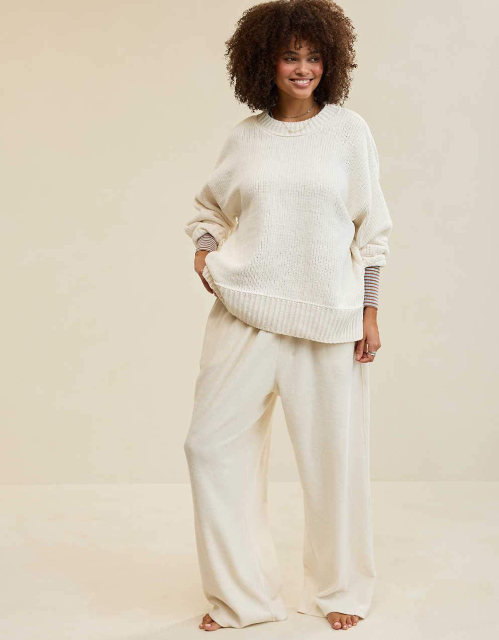 Aerie 라이크 캔디 크루 스웨터