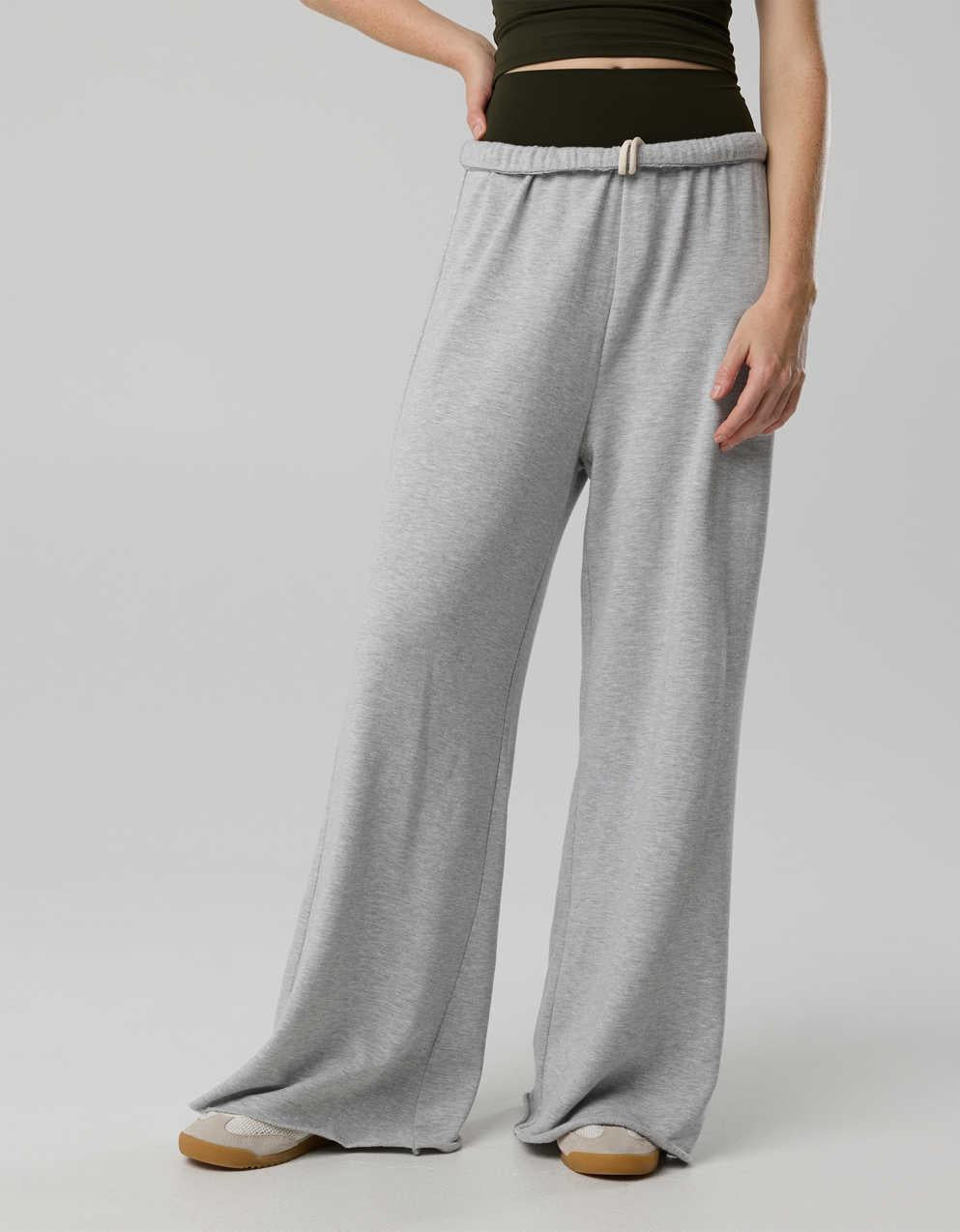 OFFLINE By Aerie OTT Fleece Super Wide Leg Pant