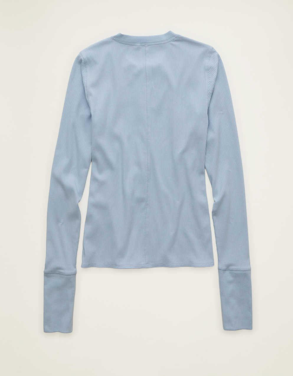 AE Long Sleeve Henley T-Shirt