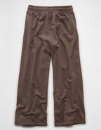 AE Everyday Luxe Wide-Leg Sweatpant