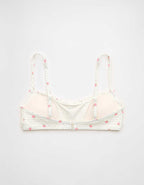 Aerie 러쉬드 스쿱 비키니 톱