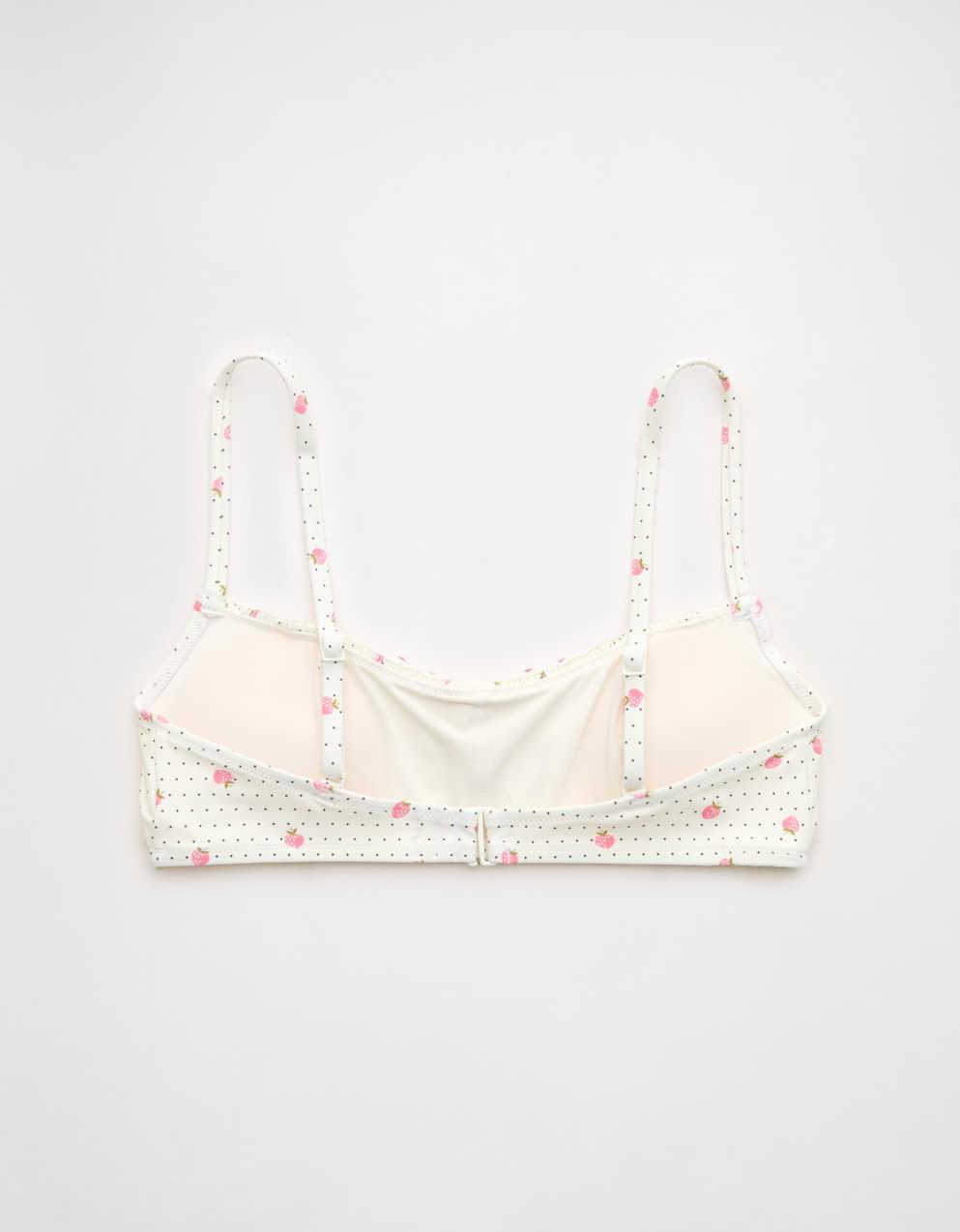 Aerie 러쉬드 스쿱 비키니 톱