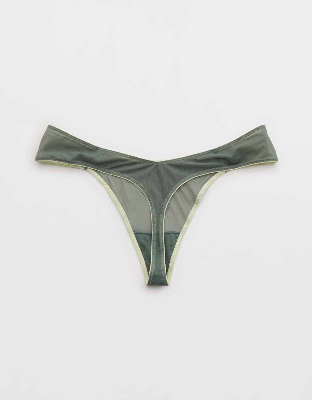 메쉬 끈 팬티 뽐내기