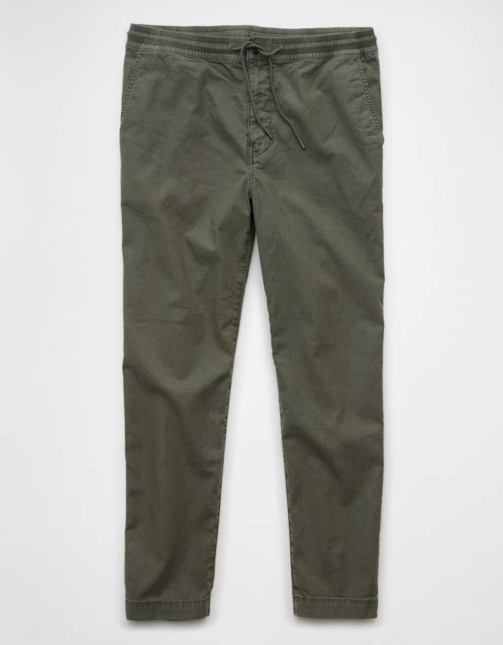 AE Flex Linen-Blend Athletic Fit Pull-On Pant