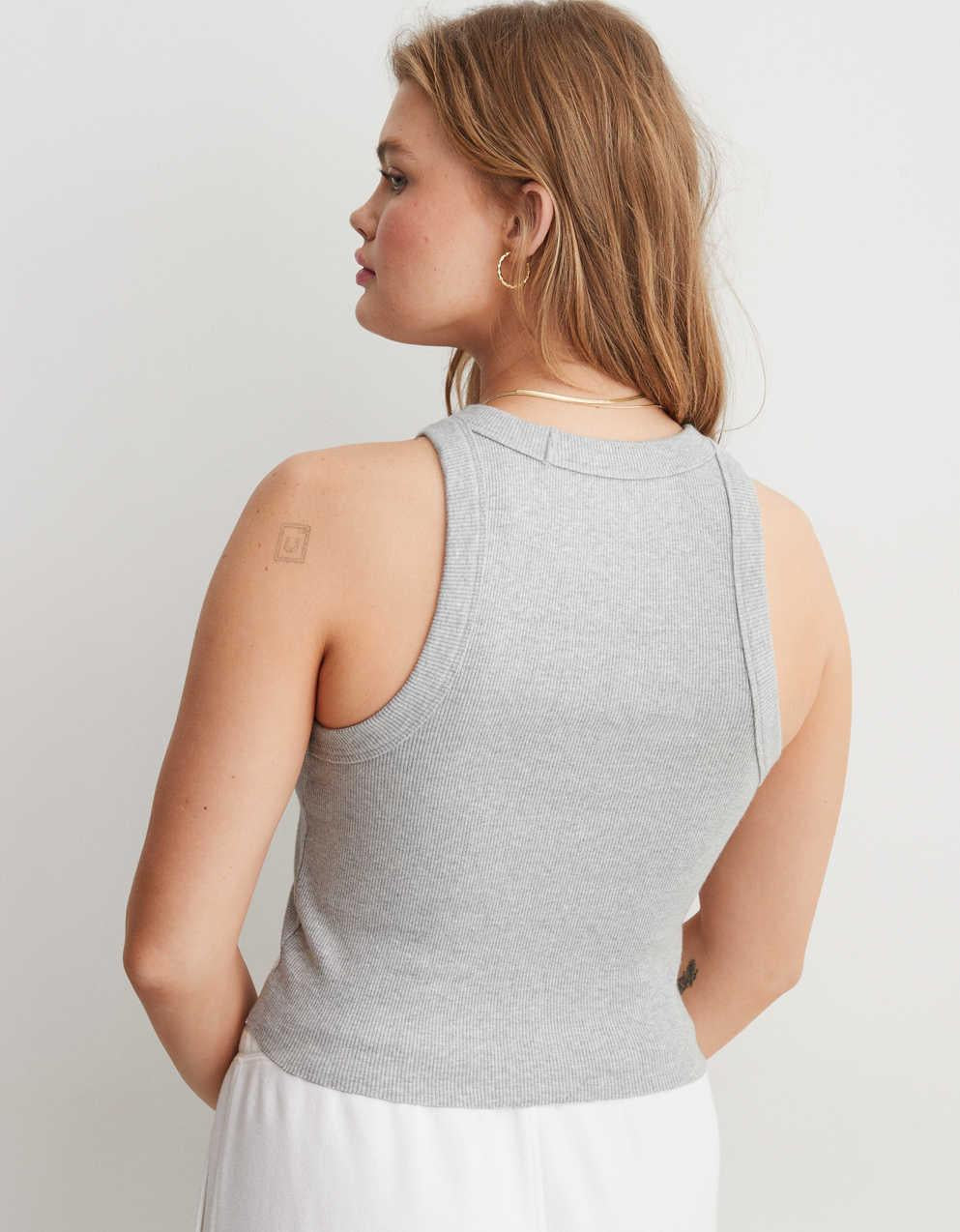 Aerie 프리 스피릿 골지 탱크탑