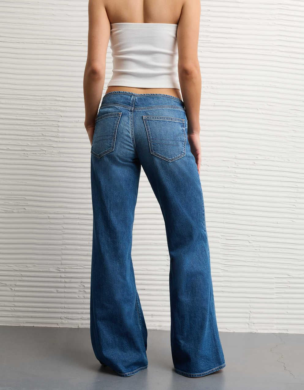 AE Super Low-Rise Baggy Flare Jean