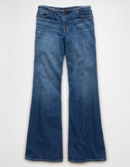 AE Super Low-Rise Baggy Flare Jean