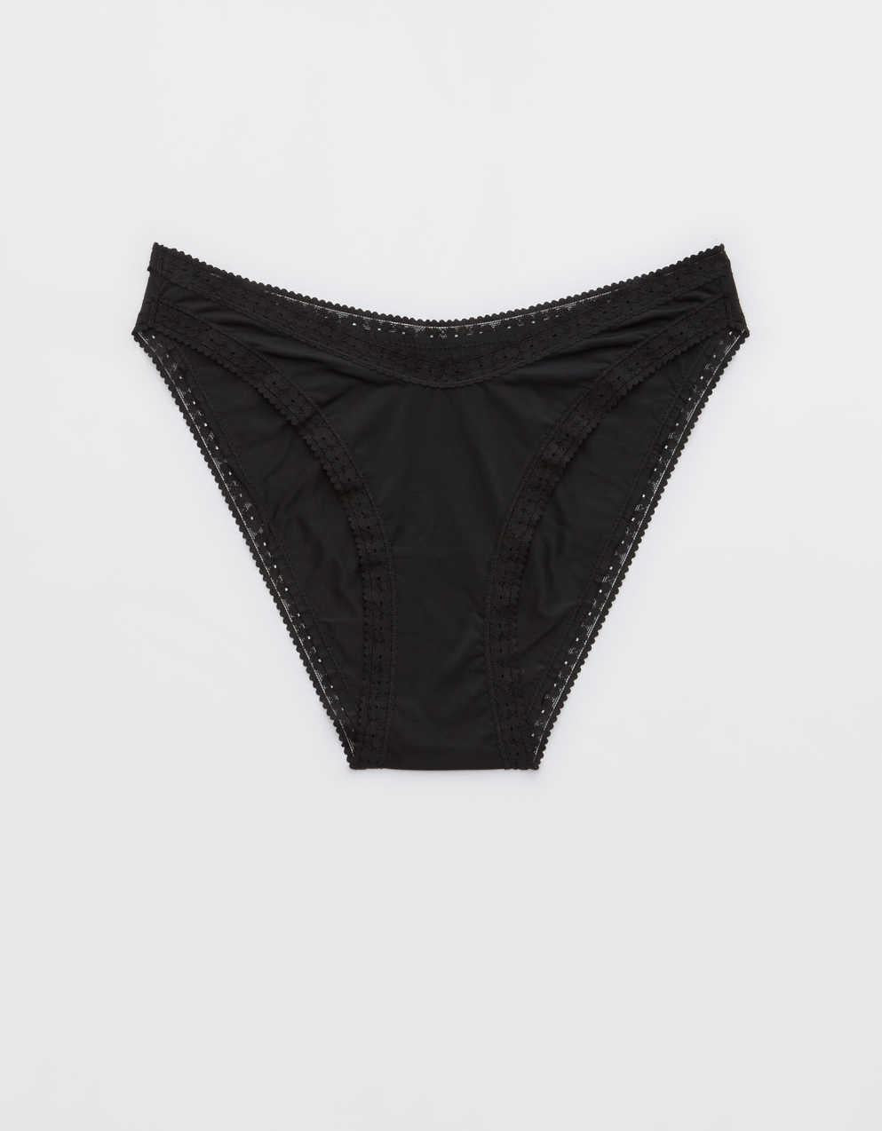 SMOOTHEZ Microfiber Lace Bikini Underwear