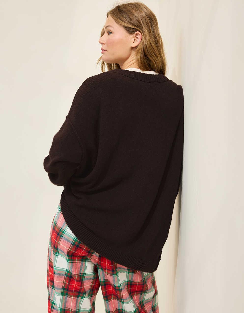 Aerie 소프티스트 Luxe 크루 스웨터
