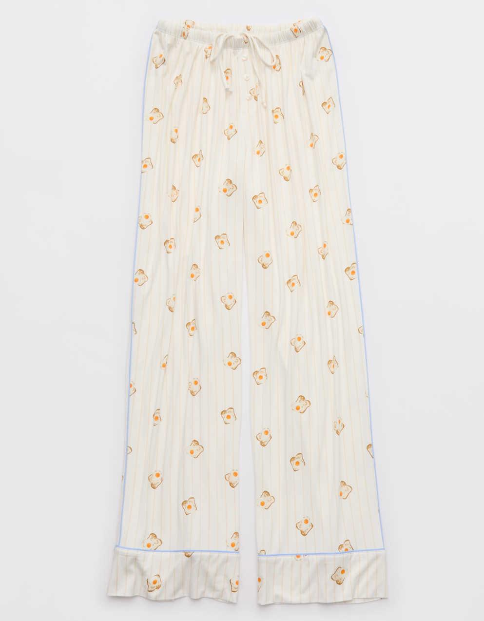Aerie Real Soft® 파이핑 파자마 팬츠 - OVERSLEPT