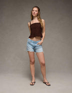 AE Fitted Peplum Cami