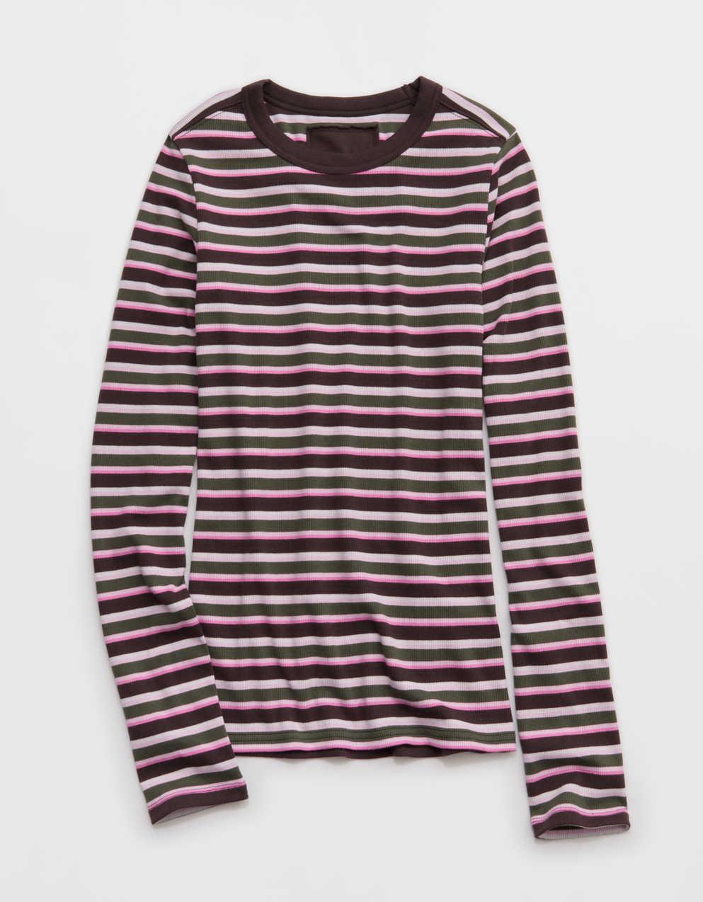Aerie 에센셜 크루 레이어링 티셔츠