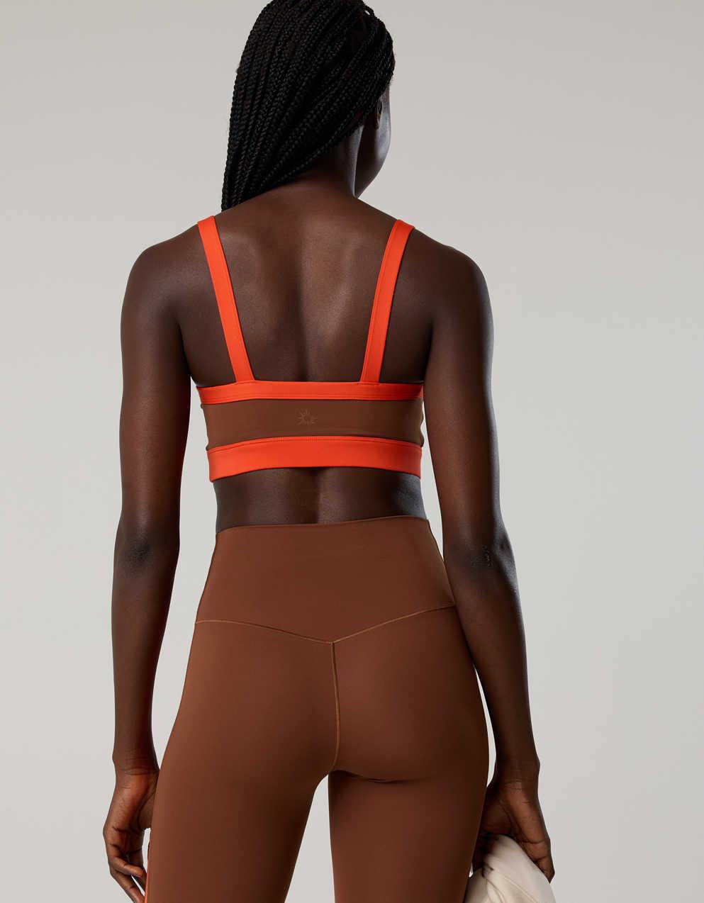 Offline 바이 Aerie Real Me 엑스트라 컬러블록 스포츠 브라